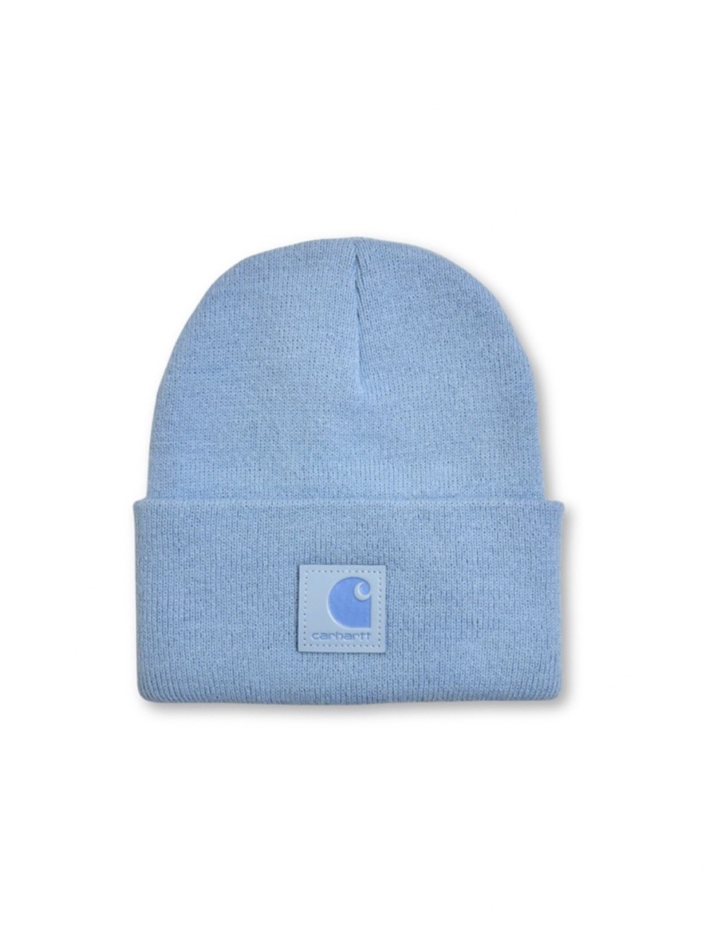 Carhartt Light Blue Cuffed Knit Beanie